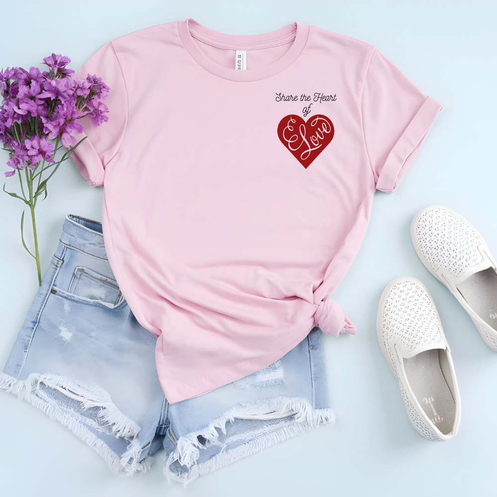 Share the Heart of Love Tee