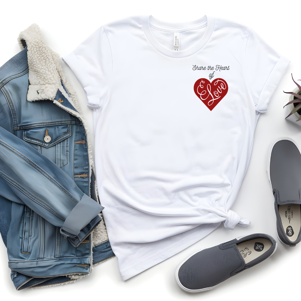 Share the Heart of Love Tee