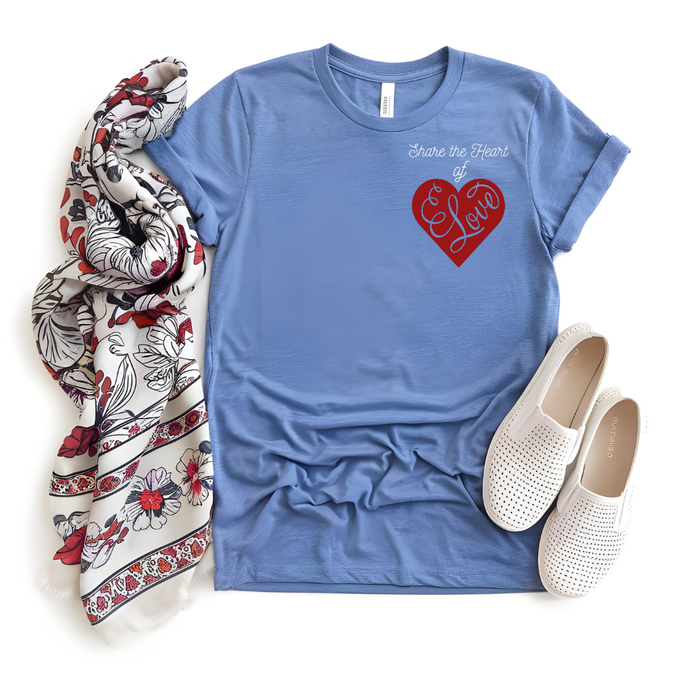 Share the Heart of Love Tee